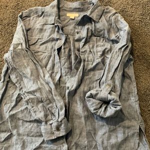 Chambray button down